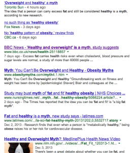 Obesity Study 274x300 Obesity   How the Media Misleads You